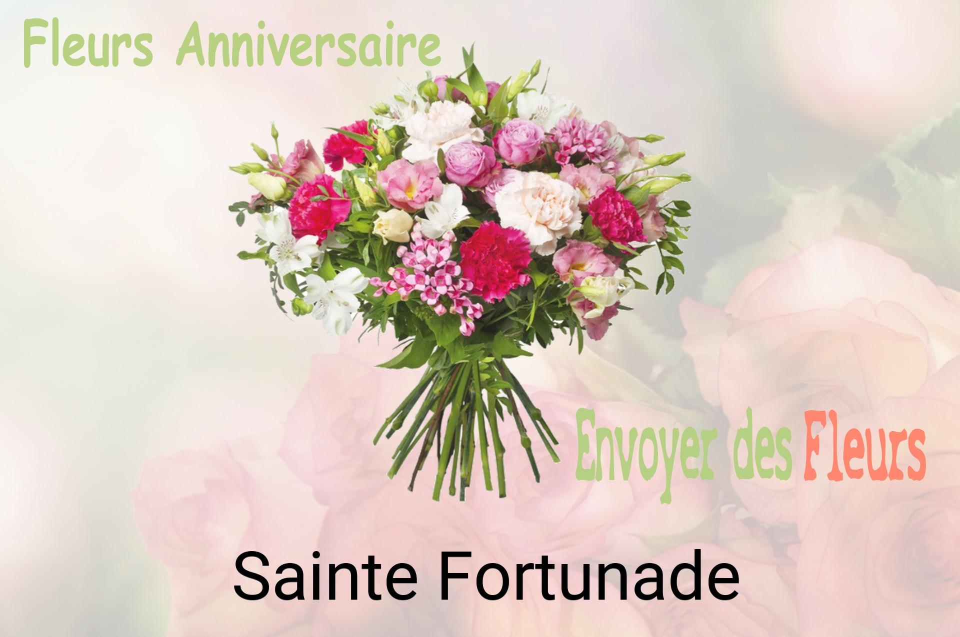 Bouquet de fleurs d’anniversaire livré à Sainte-Fortunade