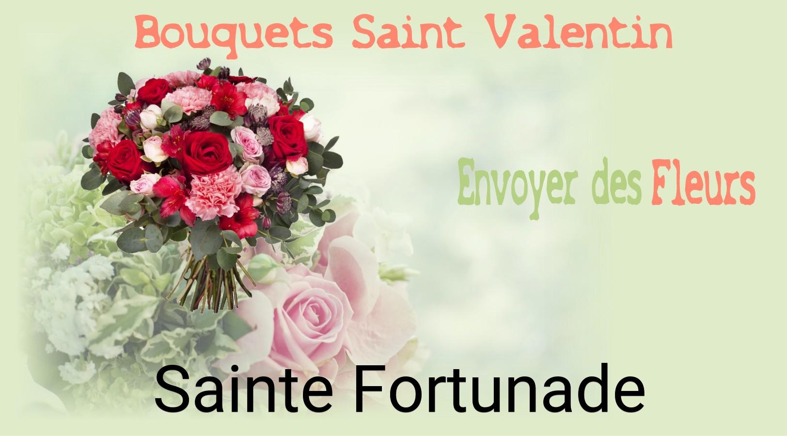 Roses de Saint-Valentin livrées à Sainte-Fortunade